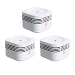 Detector de humo inalámbrico en red, Aegislimk S-RF200, 3 pack.