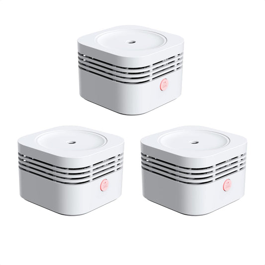 Detector de humo inalámbrico en red, Aegislimk S-RF200, 3 pack.