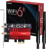 WiFi 6E AX210 PCI-E Tarjeta de red WiFi BT5.3 160MHz Tri-Band USADO