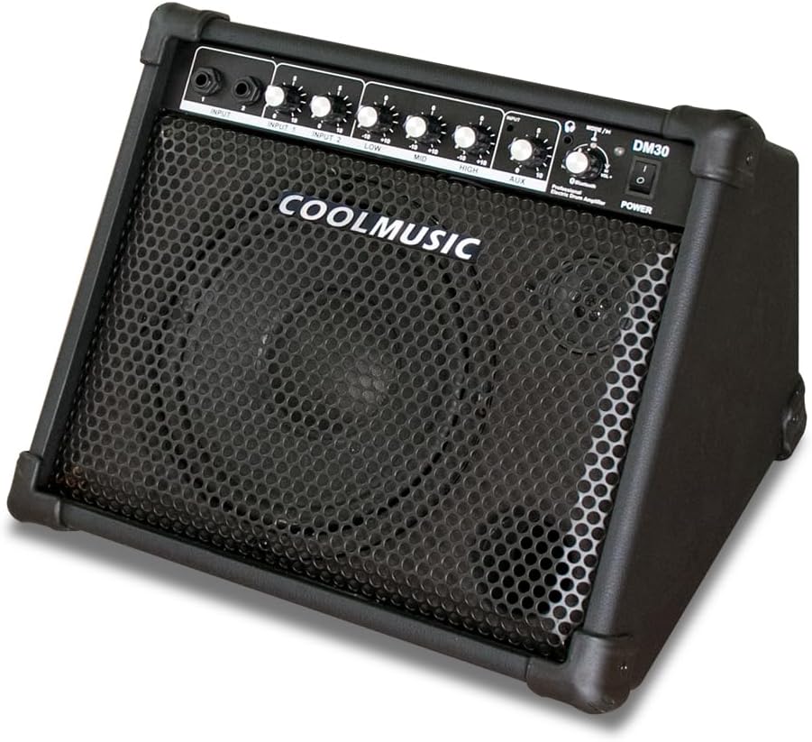 Bafle Tambor Amplificado DM30 Portátil Recargable