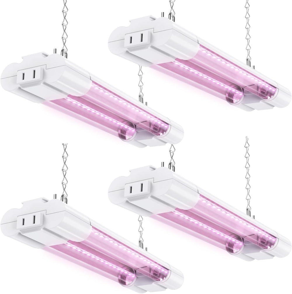 Luz LED de crecimiento, 1 pie, para plantas de interior, enlazable.