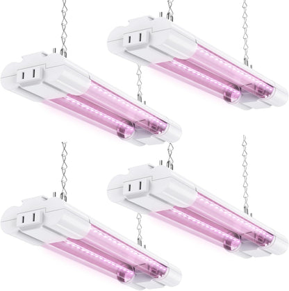 Luz LED de crecimiento, 1 pie, para plantas de interior, enlazable.
