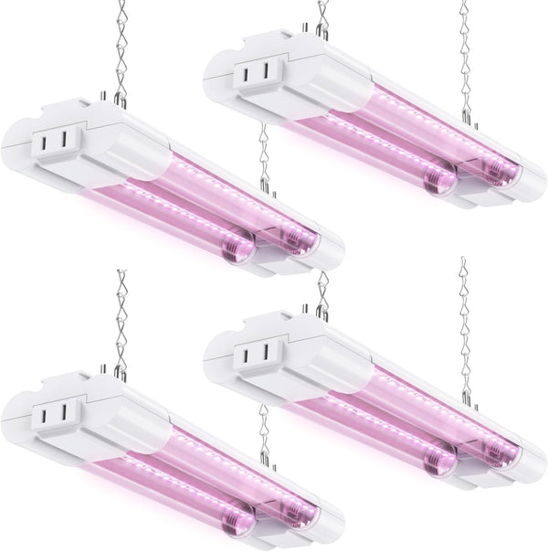 Luz LED de crecimiento, 1 pie, para plantas de interior, enlazable.