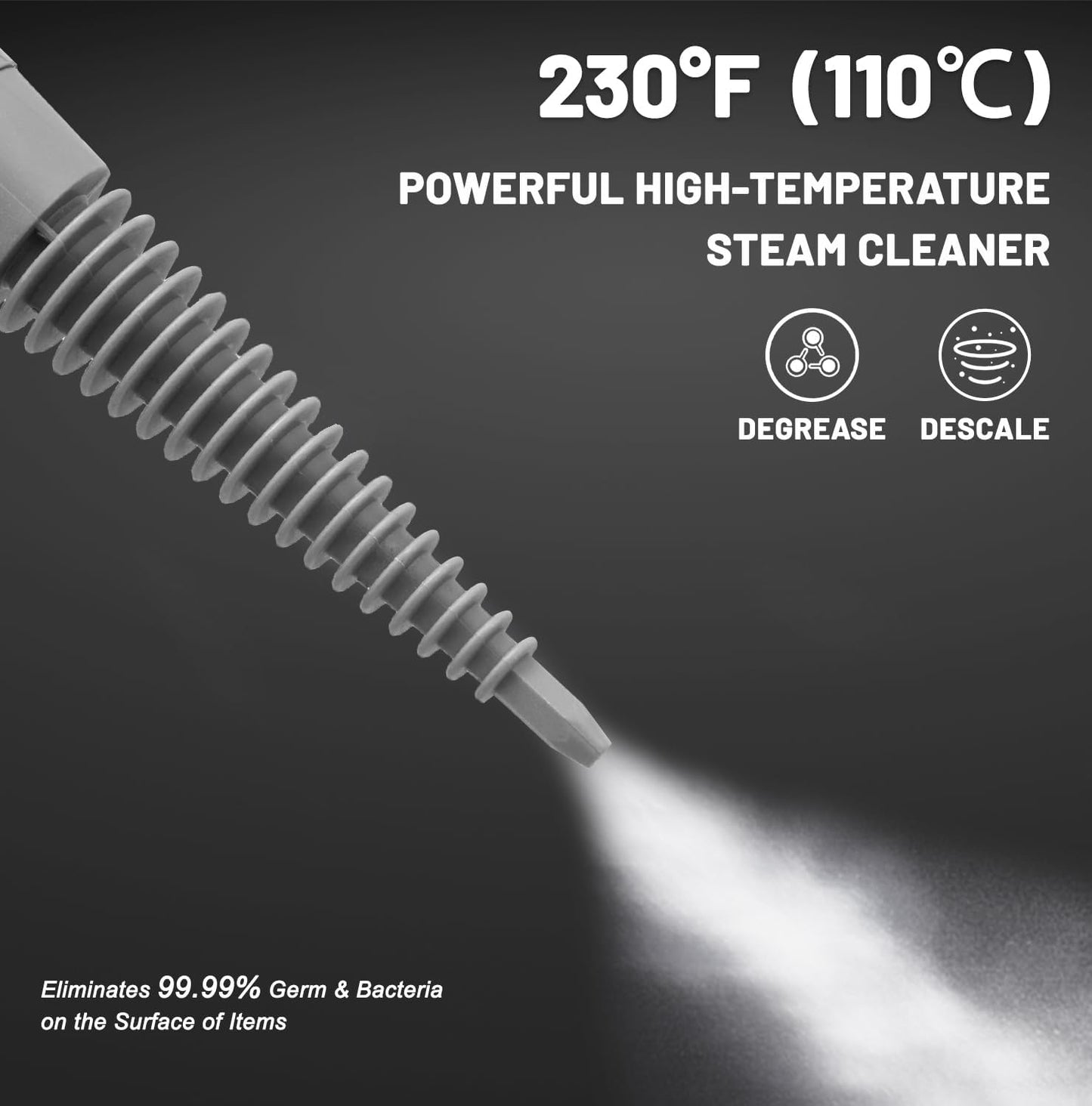 Limpiador de vapor de mano sin quimicos con 13 acc Outspurge
