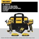 Dewalt - Kit combinado de 2 herramientas sin escobillas Atomic 20V Max