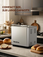 Máquina De Pan Automática Neretva PE8866 2LB 20 EN 1