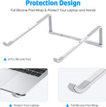 Soporte portátil para escritorio, computadoras hasta 15", WixGear.