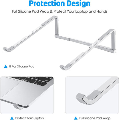 Soporte portátil para escritorio, computadoras hasta 15", WixGear.