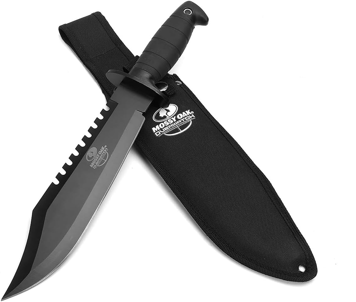 Mossy Oak - Cuchillo de supervivencia y de caza.