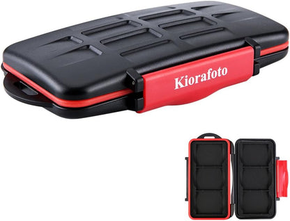 Caja para almacenamiento de tarjetas 6 CF Kiorafoto