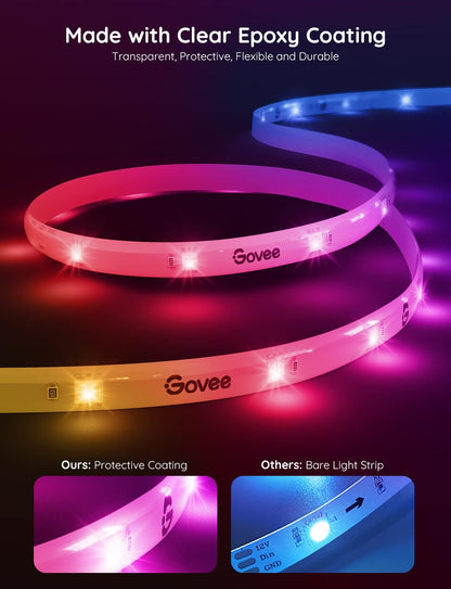 Tira LED Govee RGBIC H619E 20m Bluetooth