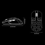 Mouse Gamer Keychron M3 Mini Inalámbrico 26000 DPI USADO