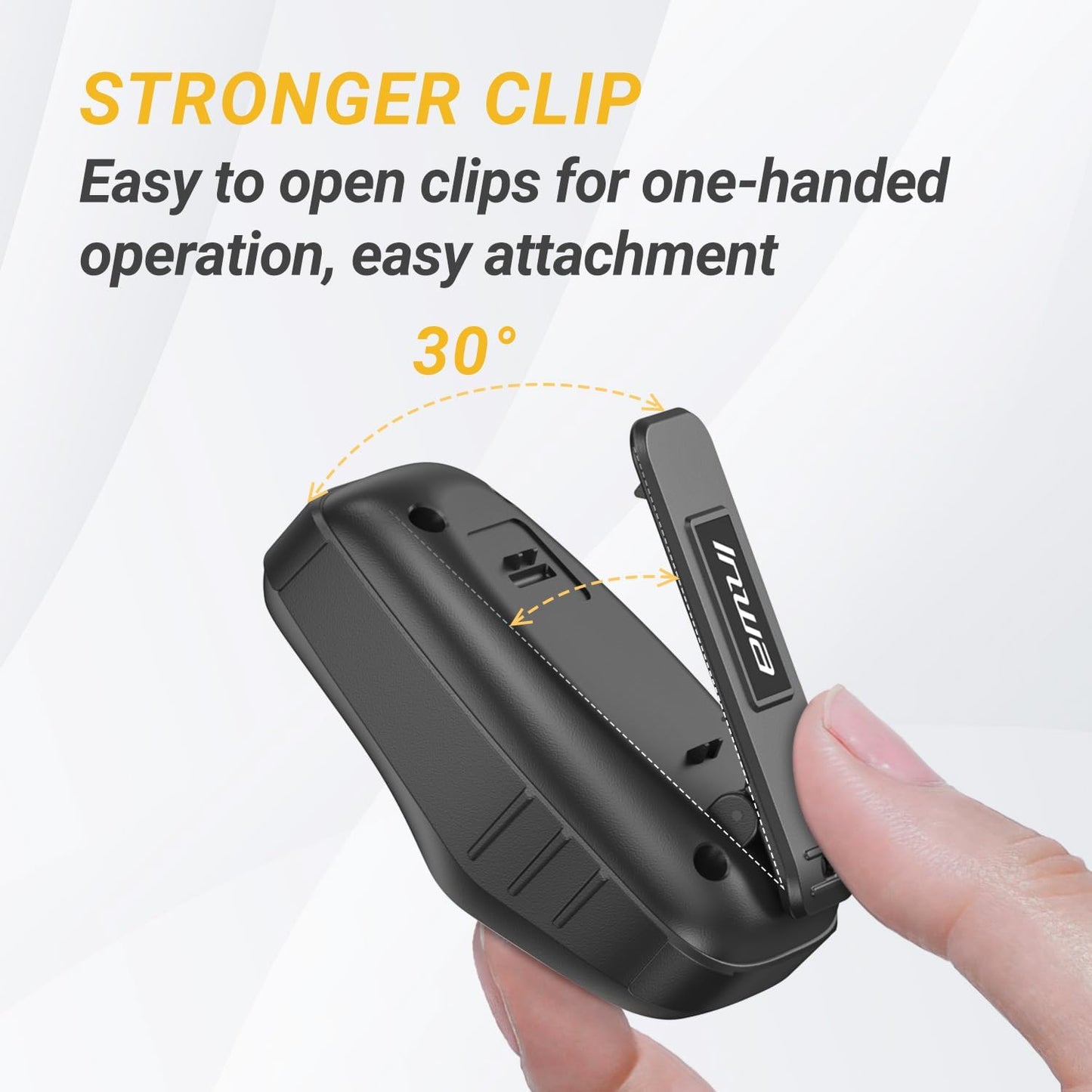 Altavoz Bluetooth portátil Mini, con clip, impermeable IP67.