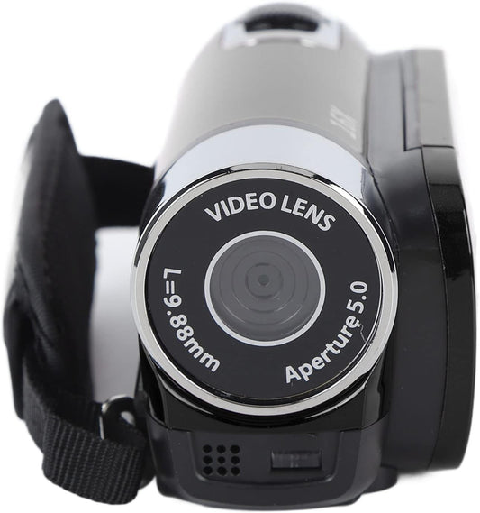 Pomya Grabadora de Cámara Digital, Videocámara con Zoom Digital 1080P.