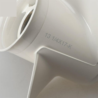Propeller 13 1/4X17-K, helice para embarcacion, 6E5-45945-01.