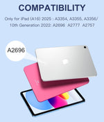 Funda con teclado trackpad iPad de 11ª y 10ª generación (USADO)
