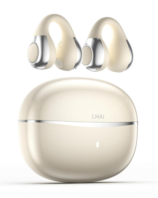 Auriculares con traducción de IA inalámbricos clip abierto