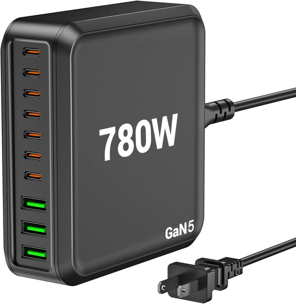 Bloque de cargador USB C de 780W carga rápida