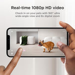 Cámara Petcube Play 2 HD Alexa Láser Para Mascotas