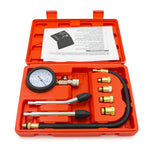 Kit de Probador de fugas de cilindro y manómetros de presión de compresión del motor
