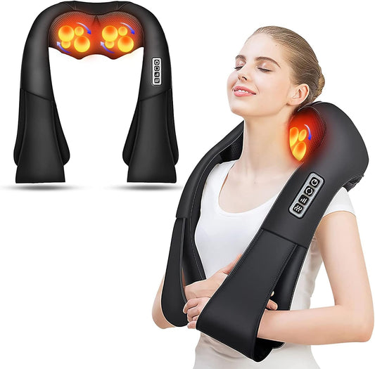 AERLANG Masajeador de cuello, para dolor muscular y la fatiga.