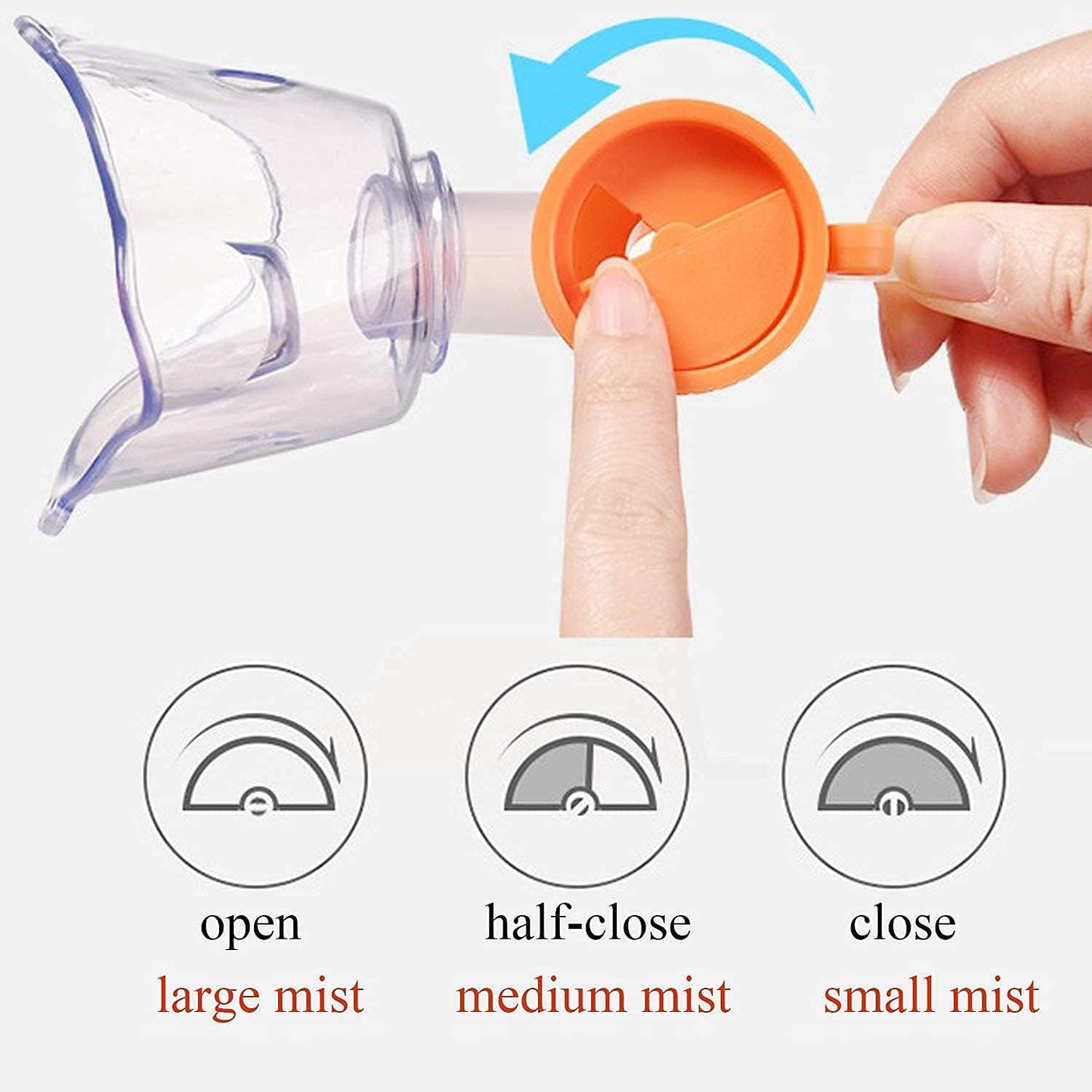 Nebulizador portatil compacto para niños y adultos, uso doméstico