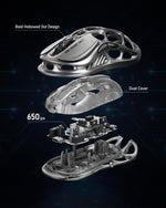 Mouse Gamer GravaStar Mercury M2 26000 DPI RGB (USADO)