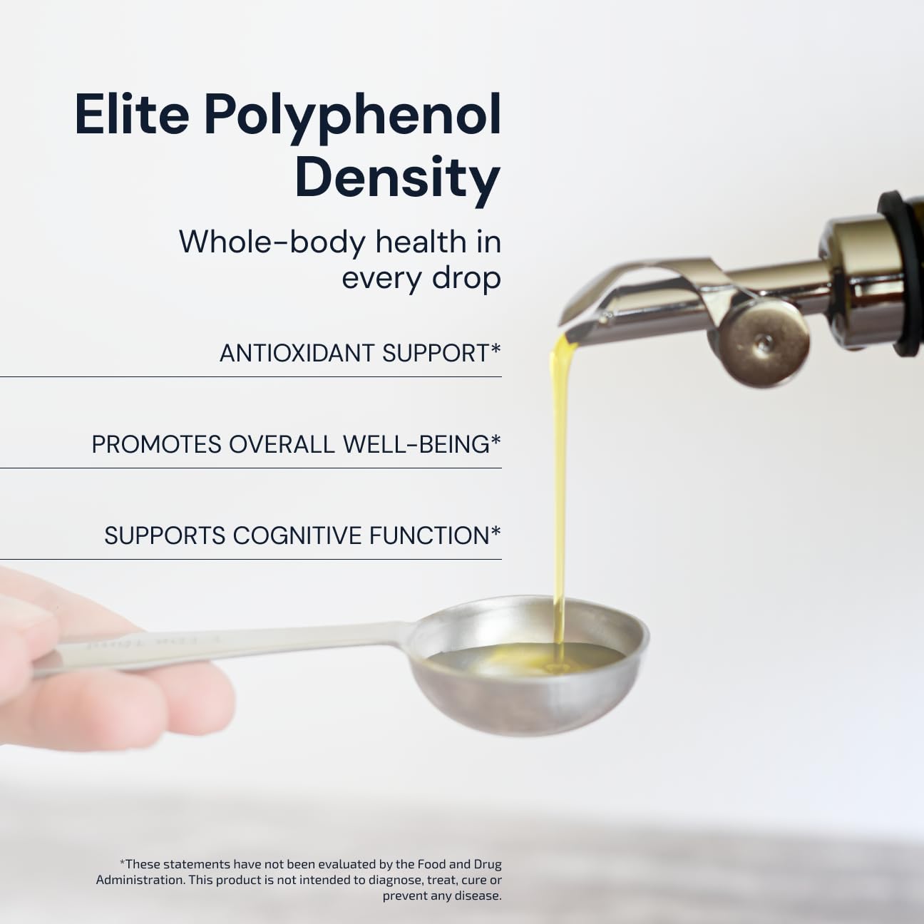 Aceite de oliva extra virgen, alto polifenol, Prensado en frío. 750ML