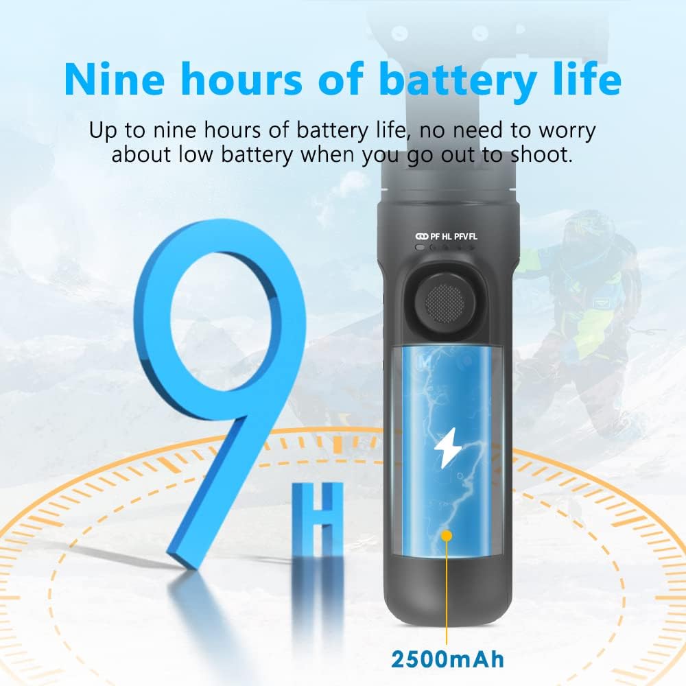 INKEE Falcon Plus Estabilizador de cardán para GoPro.