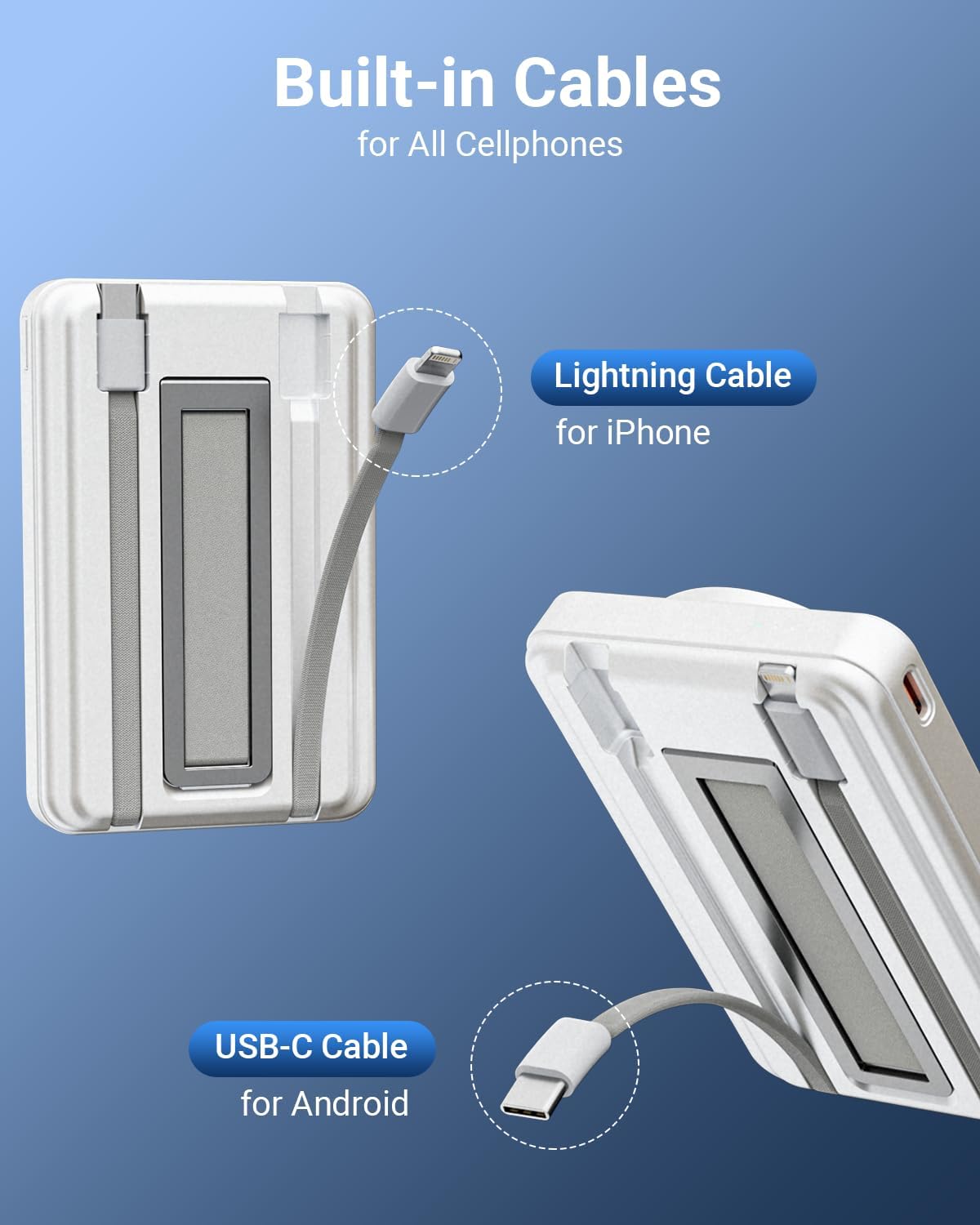 Cargador portátil inalámbrico magnético Eazpower