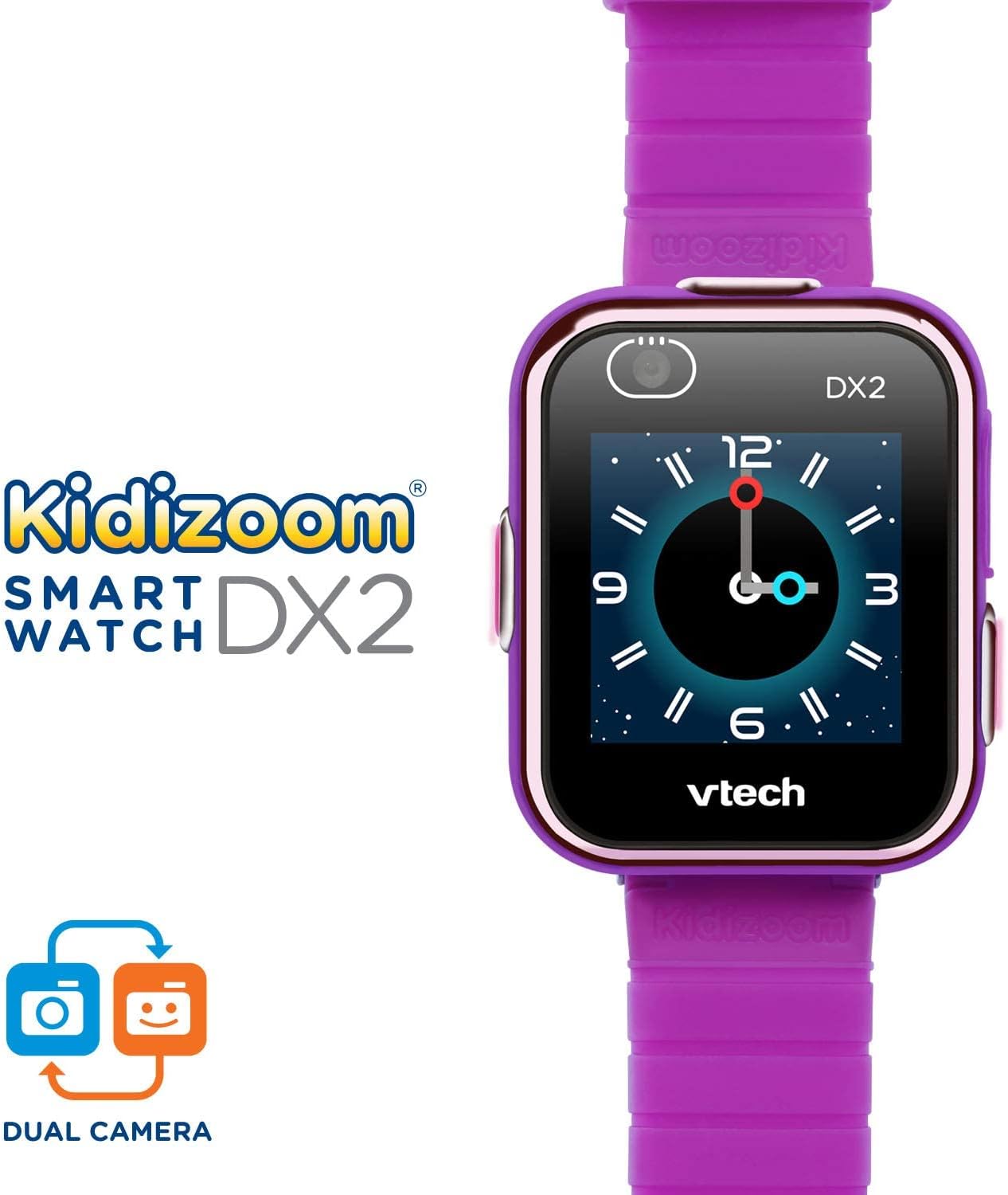 VTech Kidizoom SmartWatch DX2, Púrpura.