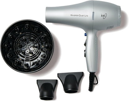 Secador de pelo de cerámica iónica, Ion Whisper Quiet Lite.(USADO)