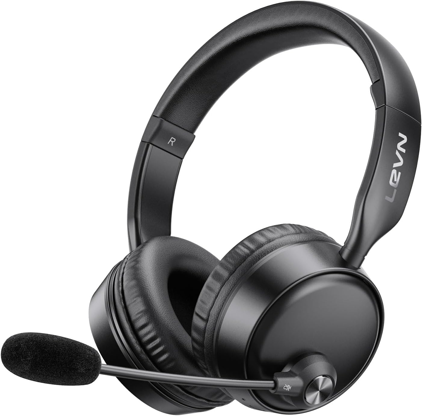 LEVN - Auriculares Bluetooth con micrófono (cancelación de ruido).