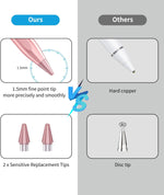 Lápiz capacitivo Stylus super fino para tableta