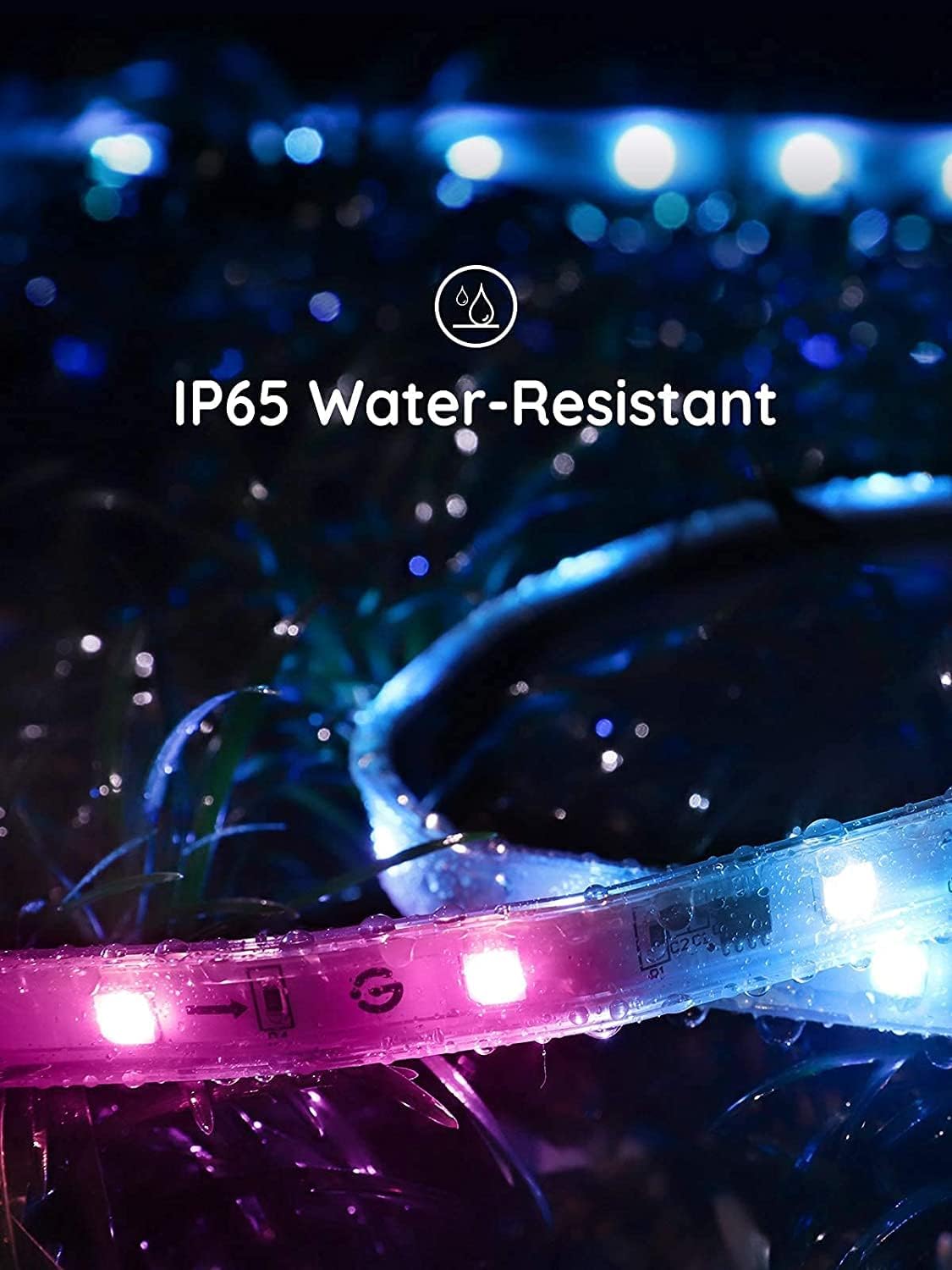 Govee Tira de Luces LED Inteligentes para Exteriores.RGBIC, IP65.