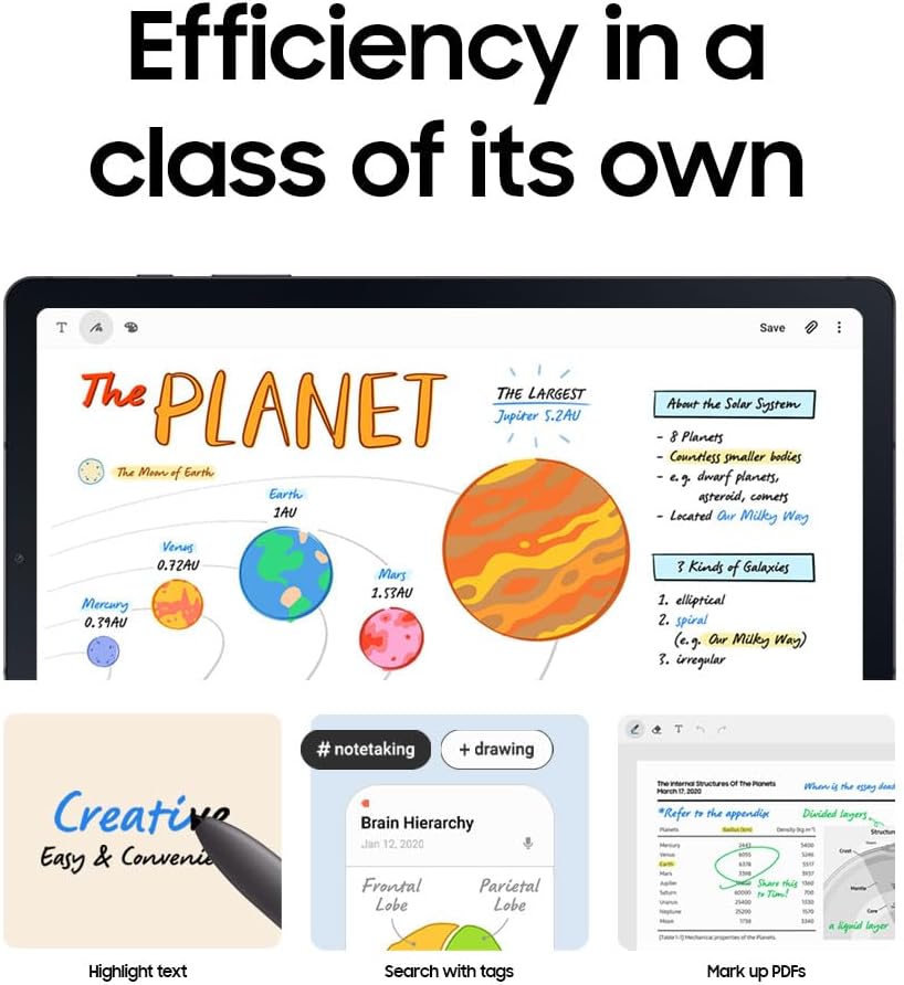 Tablet Samsung Galaxy Tab S6 Lite, 10.4", 64 GB, (USADA).