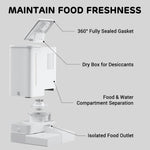 Alimentador dispensador Automático WIFI iPettie FW54 Mascotas Con Agua