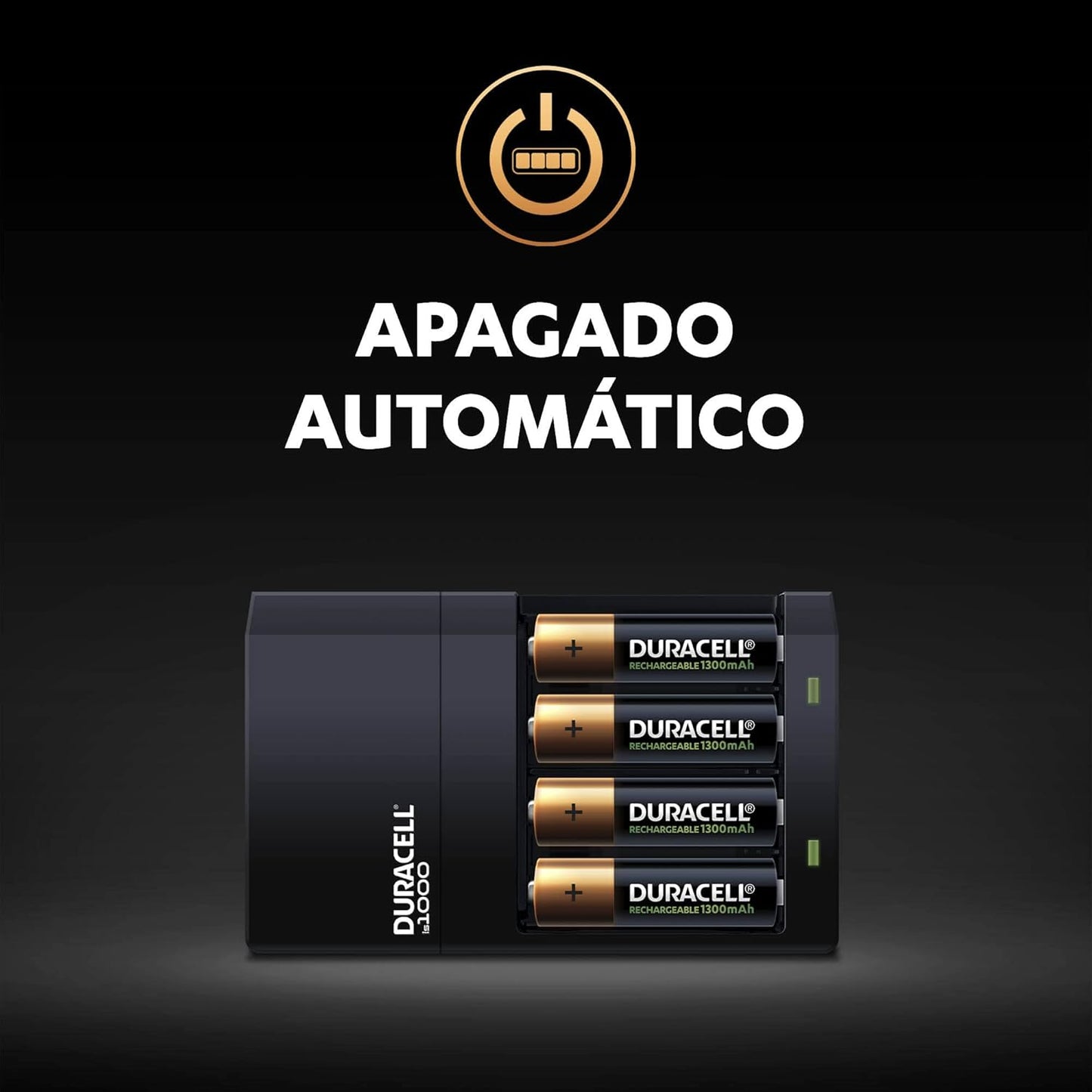 DURACELL Ion Speed, Cargador para baterías AA y AAA.