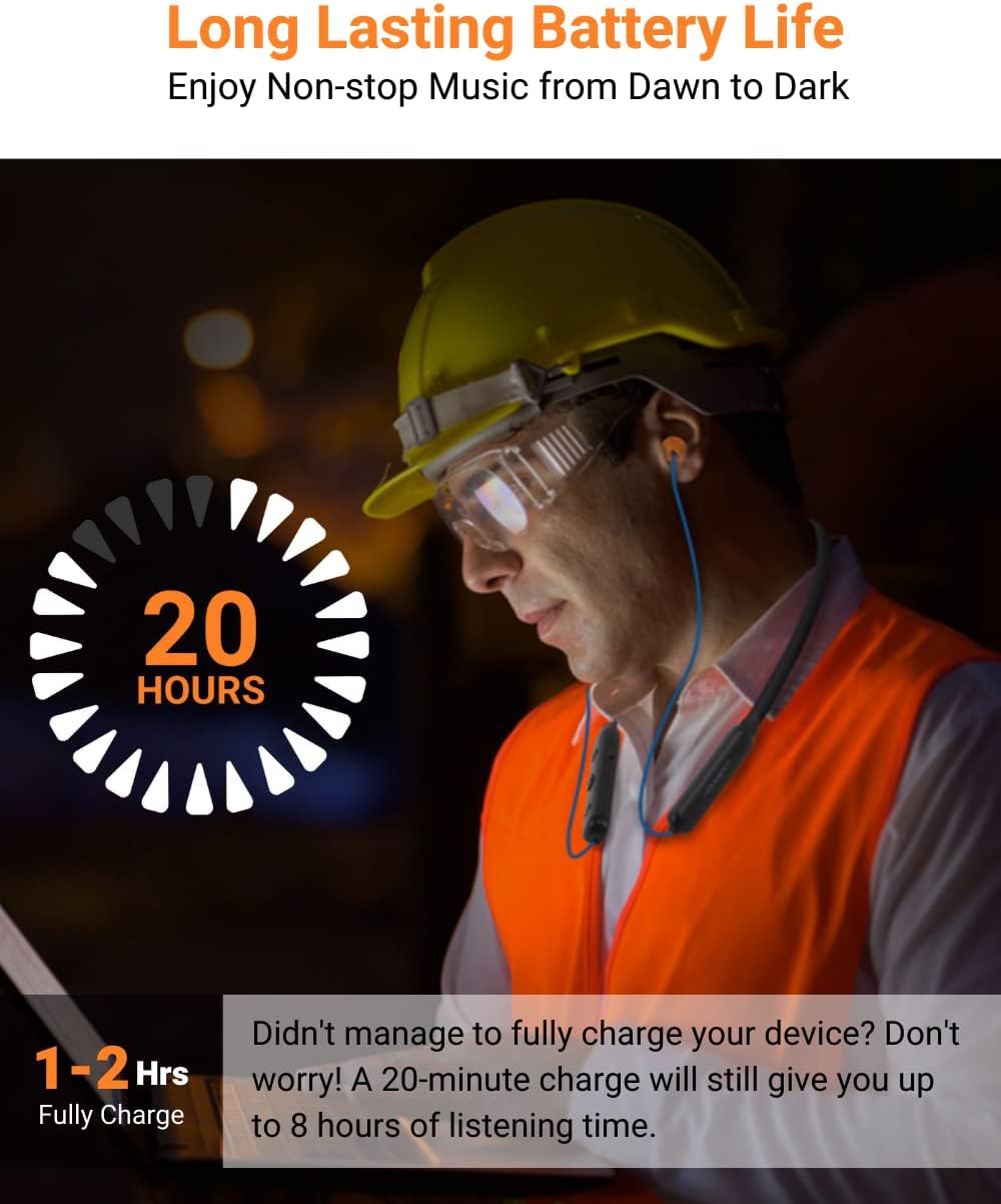 Auriculares Inalámbricos con Reducción de Ruido, Bluetooth 5.1.