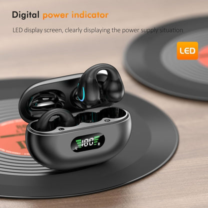 Auriculares de conducción ósea de oído abierto,Bluetooth 5.3, ligeros.(USADOS)