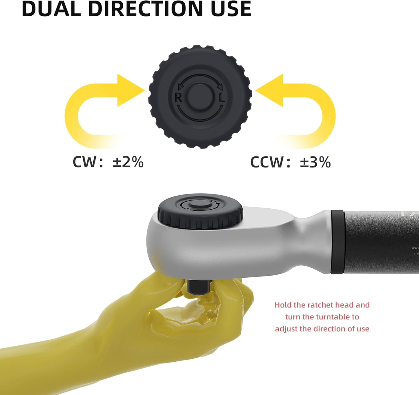Llave dinamométrica digital de 1/2 pulgadas, Torquimetro.