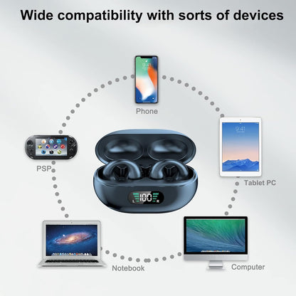 Auriculares inalámbricos YYK-Q80 con Clip BT5.3