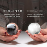 Molde para hacer 8 bolas de hielo transparentes Berlinzo (USADO).
