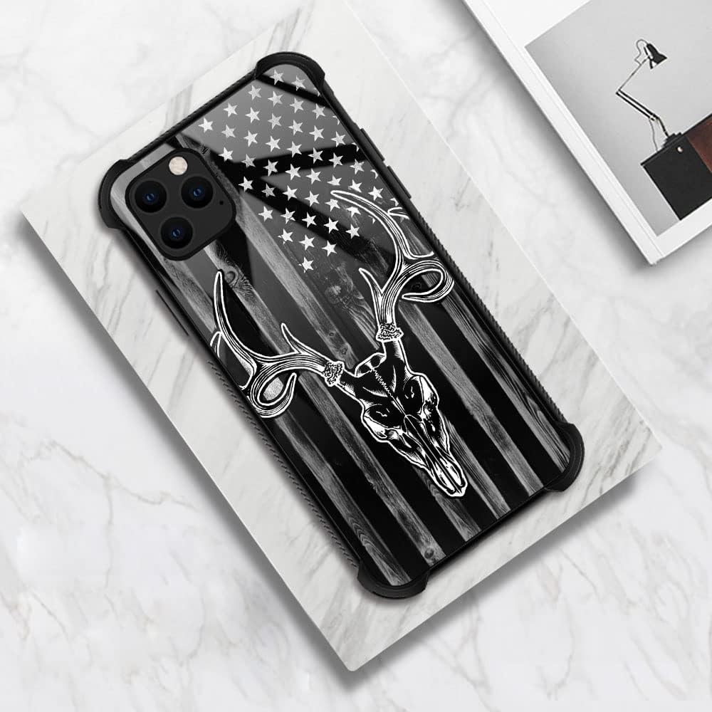 Funda compatible con iPhone 14/13, diseño con patrón de parachoques trasero.