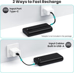 Cargador portátil HX160Y8 40800mAh 2 cables