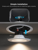 Luces LED Smart Empotrables Govee 6” WiFi Bluetooth Paq 6