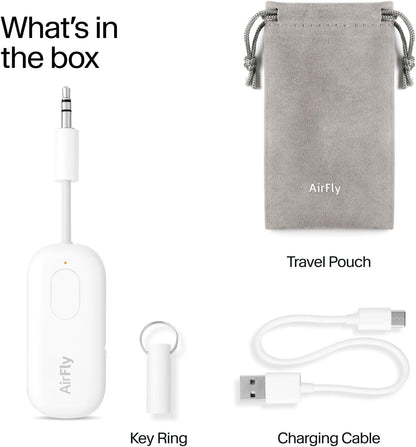 Adaptador transmisor/receptor inalámbrico Bluetooth 2 auriculares (USADO)