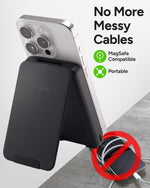 Cargador magnético Mophie Snap+ Juice Pack Mini con Soporte 5000 mAh