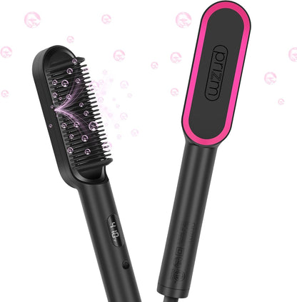 Cepillo Alisador de Cabello con Menos Frizz 4 Configuraciones de Temperatura