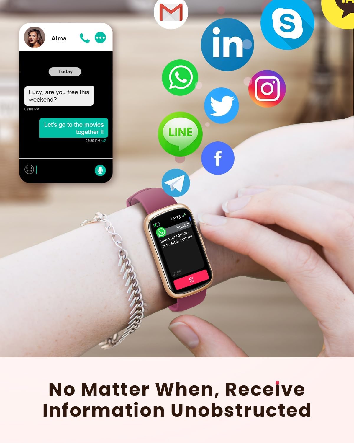 Reloj Inteligente para Mujer.(USADO)